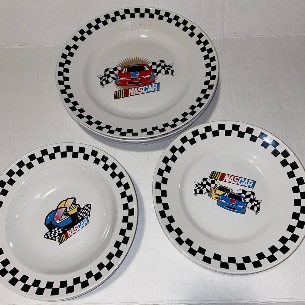 Vintage Y2K NASCAR Gibson Dinnerware
